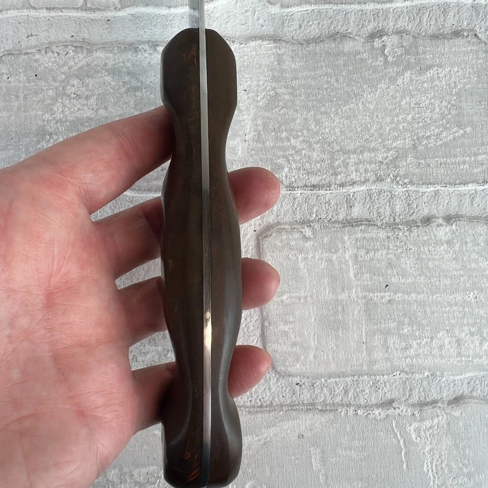 Cutco 1022 Butcher Knife Brown Marbled Swirl Handle Stainless Steel 8